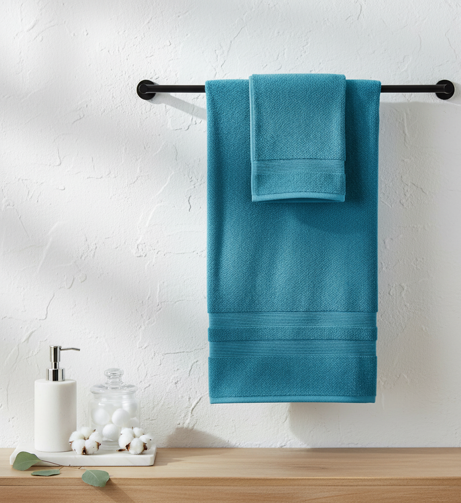 Elysian Luxe Bath Towel – 100% Cotton, 650 GSM
