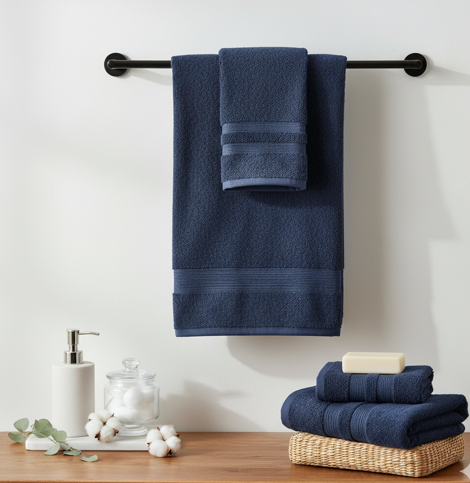 Elysian Luxe Bath Towel – 100% Cotton, 650 GSM